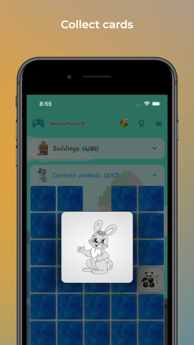 Cards Matching: train brain Screenshot