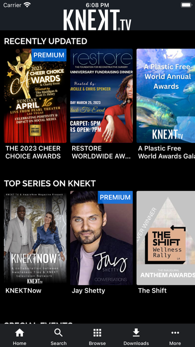 KNEKT.tv Screenshot