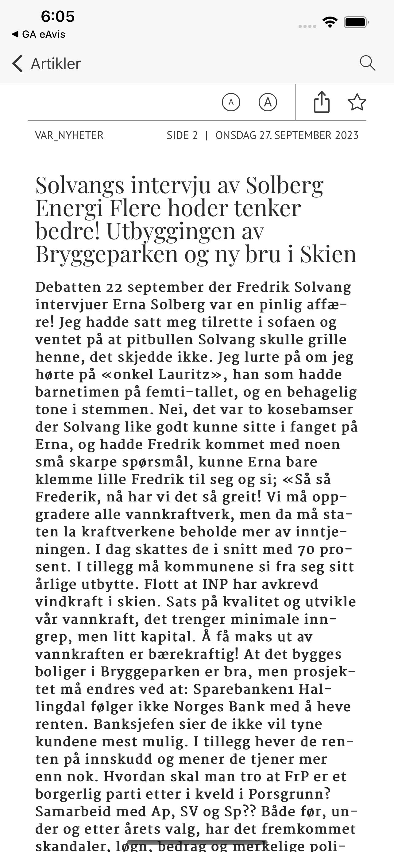 Varden eAvis