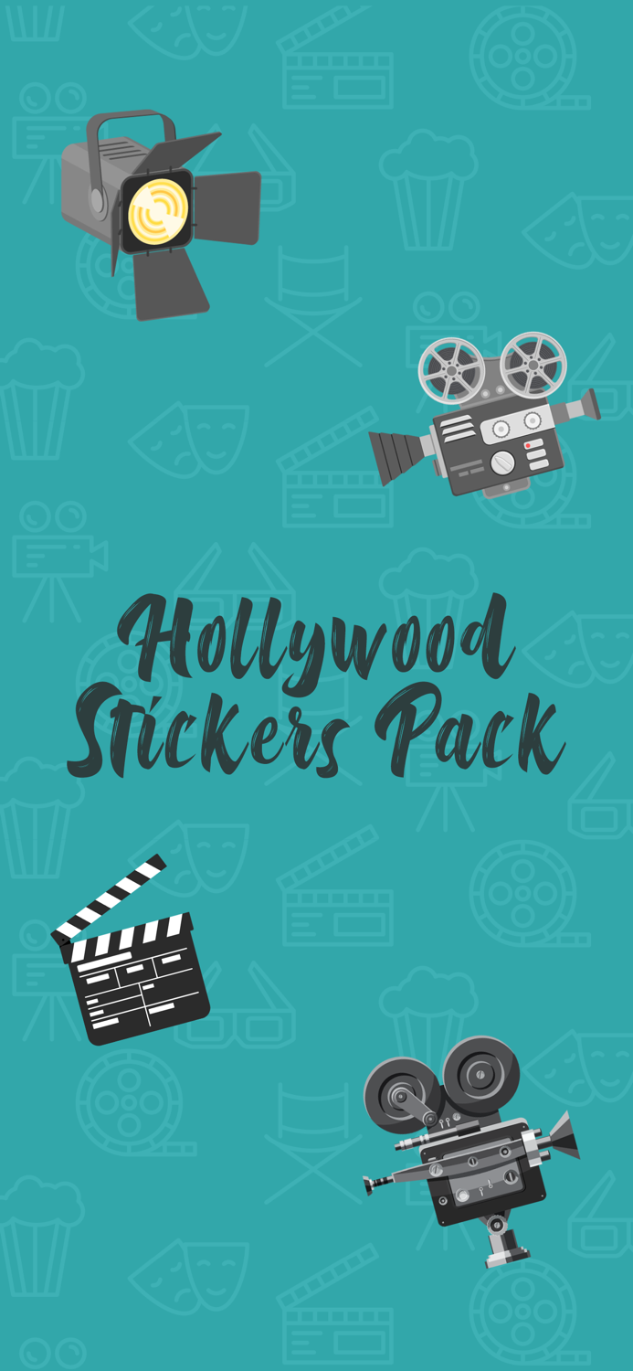Hollywood Stickers Pack