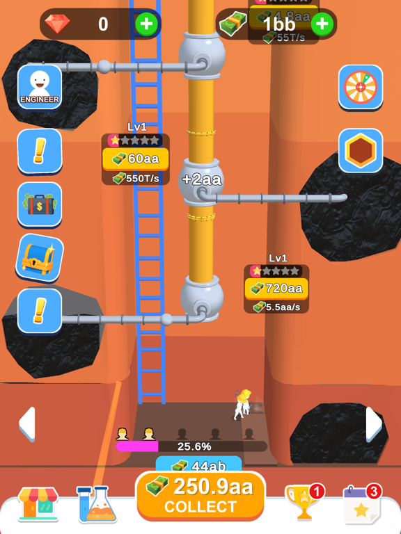 Idle Oil Well iPad screenshot 5 - Games app