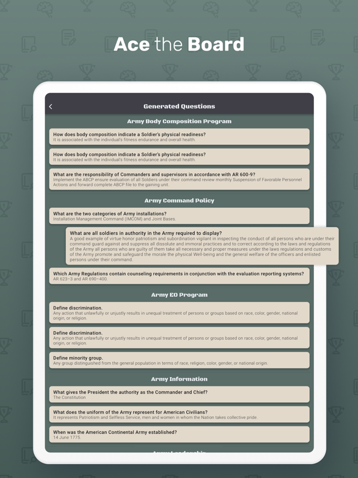 Promotion Ready - Army