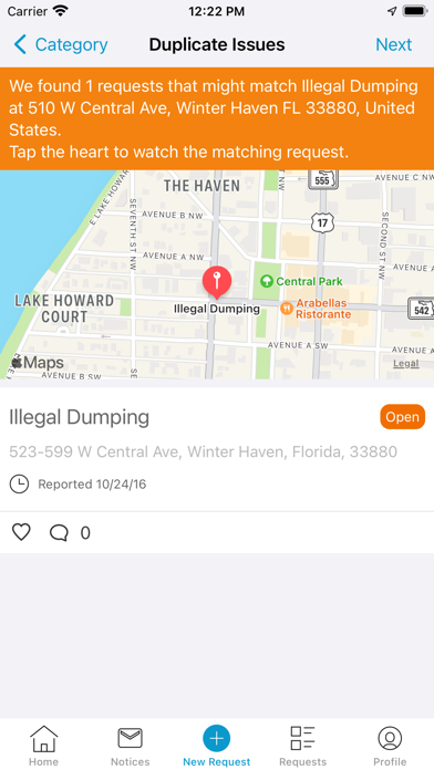 Access Winter Haven iPhone screenshot 5 - Utilities app