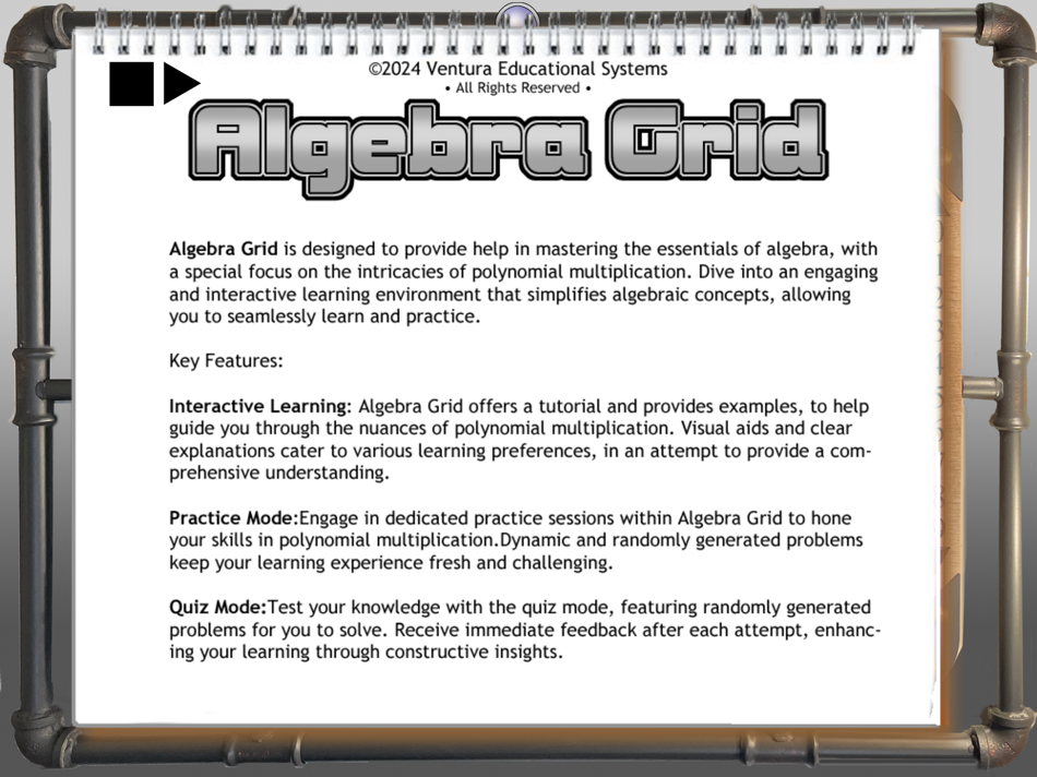 Algebra Grid - 2.0 - (iOS)