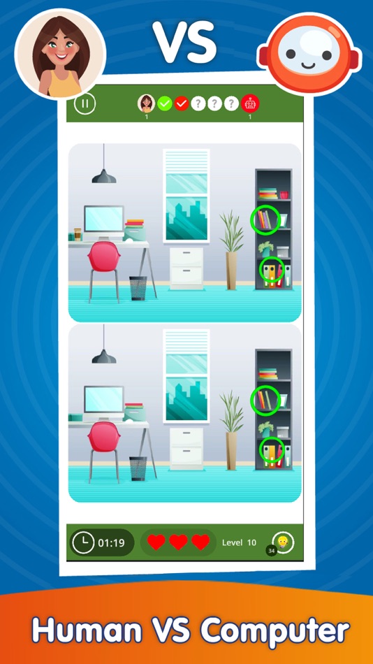 #4. Find The Difference - Tap it ! (iOS) 由: Nirav Tank