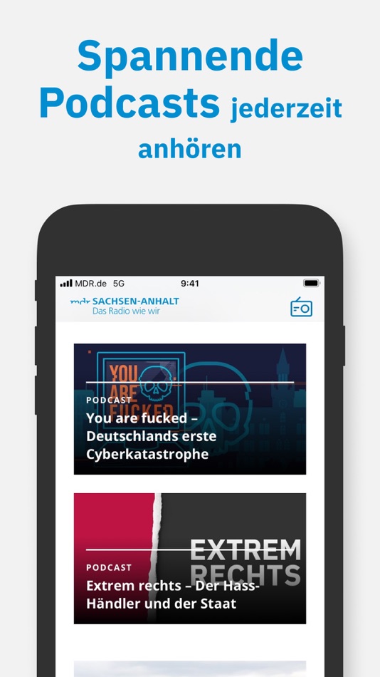 #8. MDR Sachsen-Anhalt (iOS) Bởi: Mitteldeutscher Rundfunk