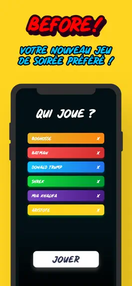 Game screenshot Before ! Jeu de soirée mod apk