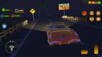 Long Road Trip Car Games Screenshot