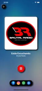 Brutal Radio screenshot #2 for iPhone