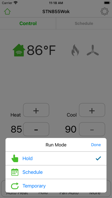 Robertshaw Thermostats Screenshot