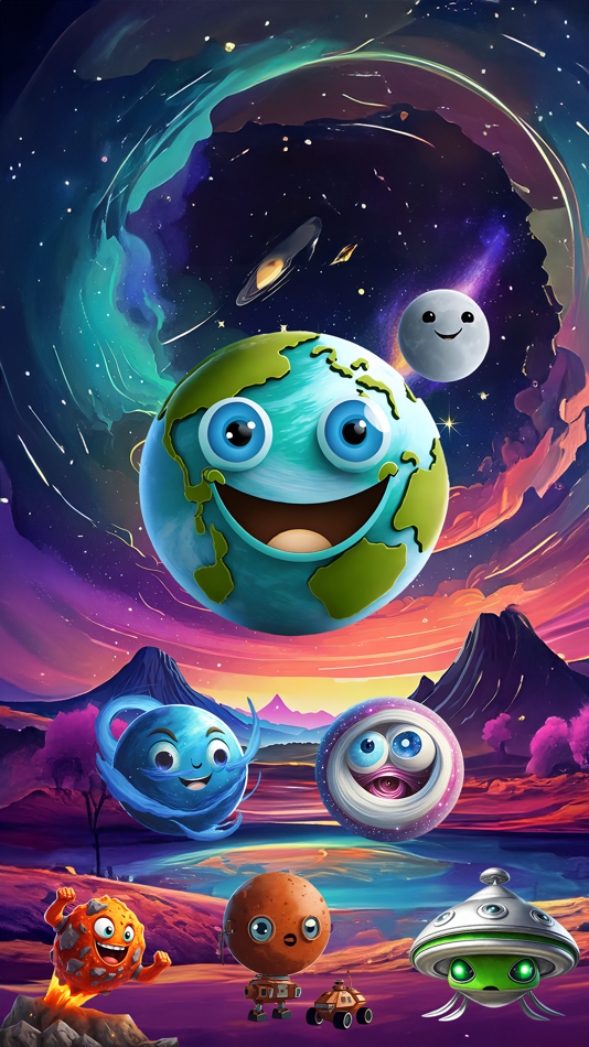 Space Faces Stickers - 1.0 - (iOS)