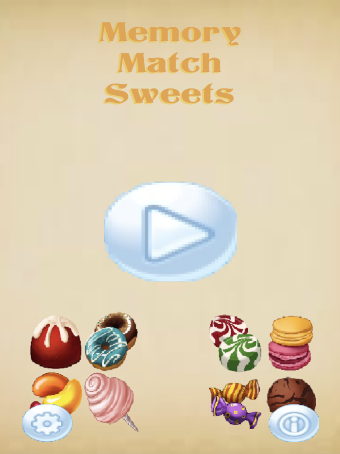 Memory Match Sweets