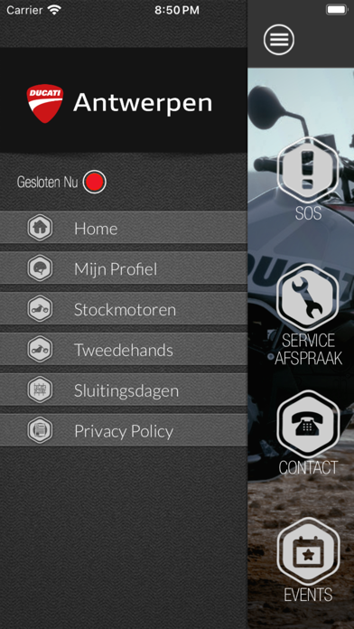 Ducati Antwerpen Screenshot