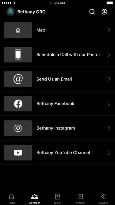 Bethany CRC Bellflower Screenshot