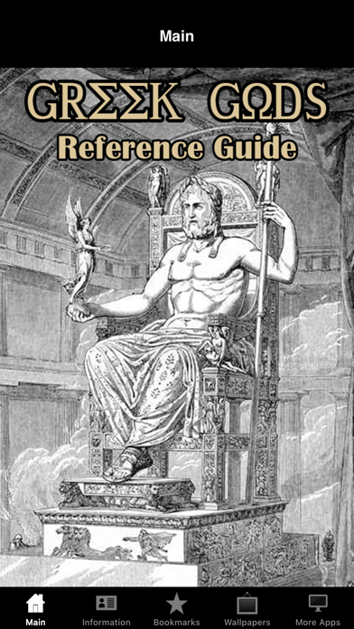 Greek Gods Pocket Reference Screenshot