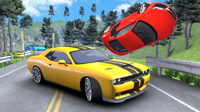 Car Crash Stunt Car Racing