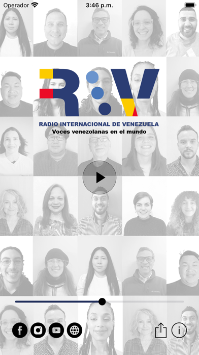 Radio Internacional Venezuela Screenshot