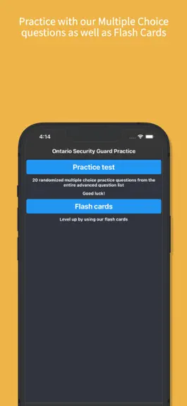 Game screenshot Ontario Security Practice Quiz hack