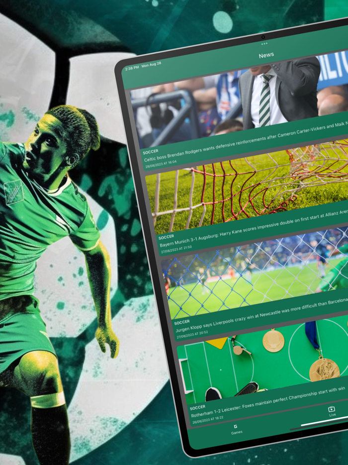 365 Score soccer online