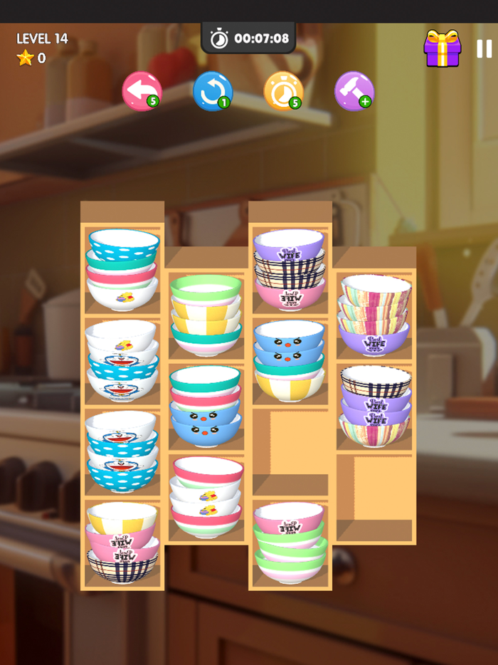 Bowl Sort Bonanza Match Game