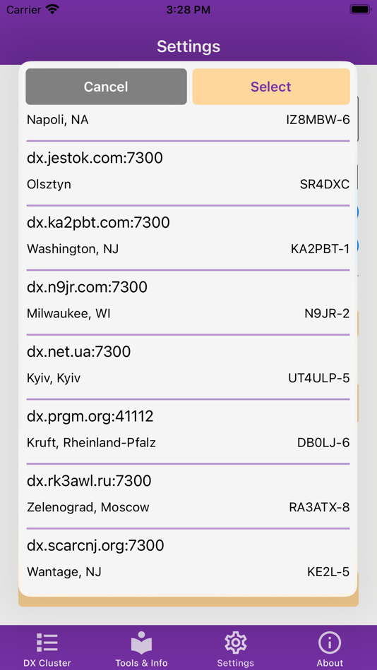 #10. Mircules DX Cluster (iOS) 由: Mircules