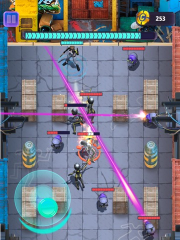 Cyber Punk Hero: Roguelike RPGのおすすめ画像9