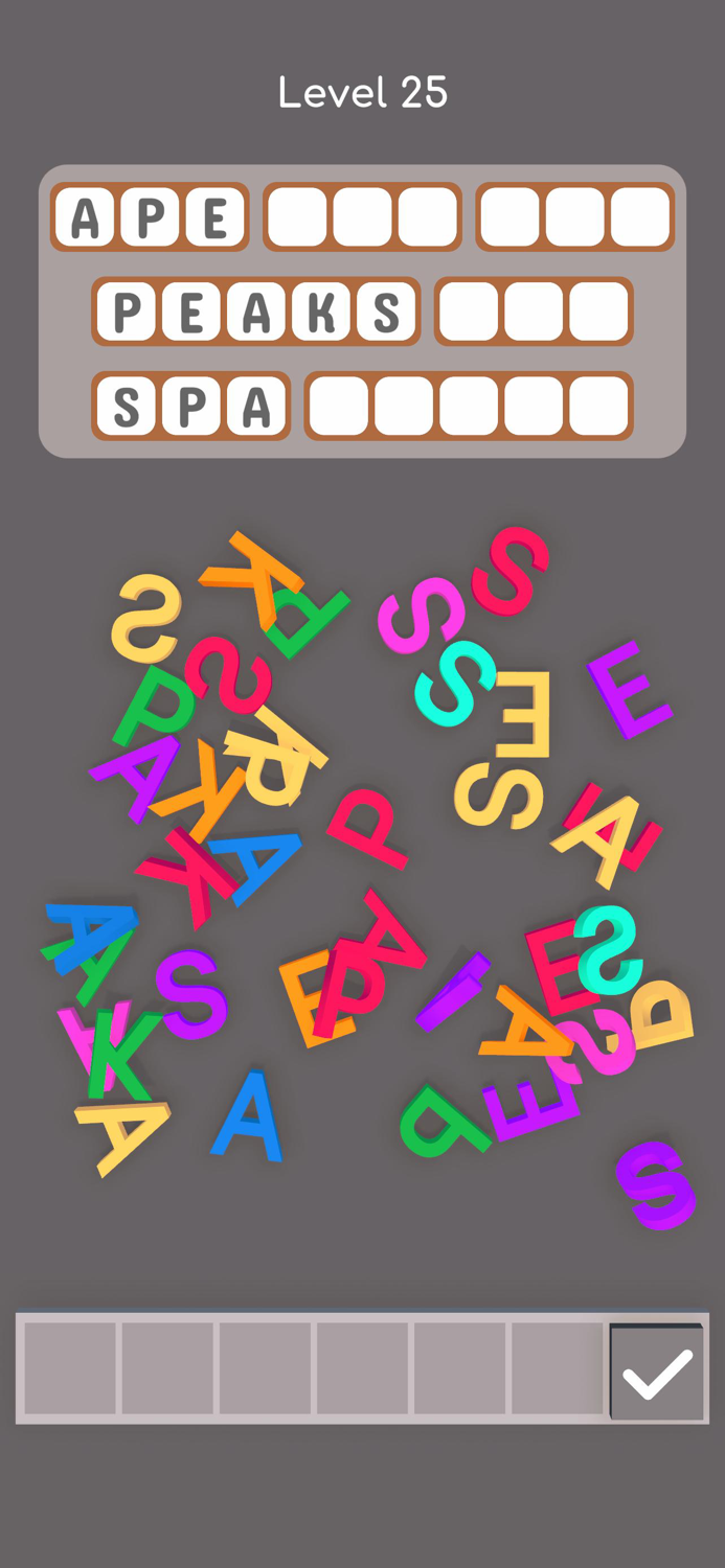 Letter Mix Match and Find Words