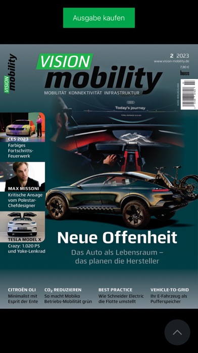 VISION mobility Magazin Screenshot