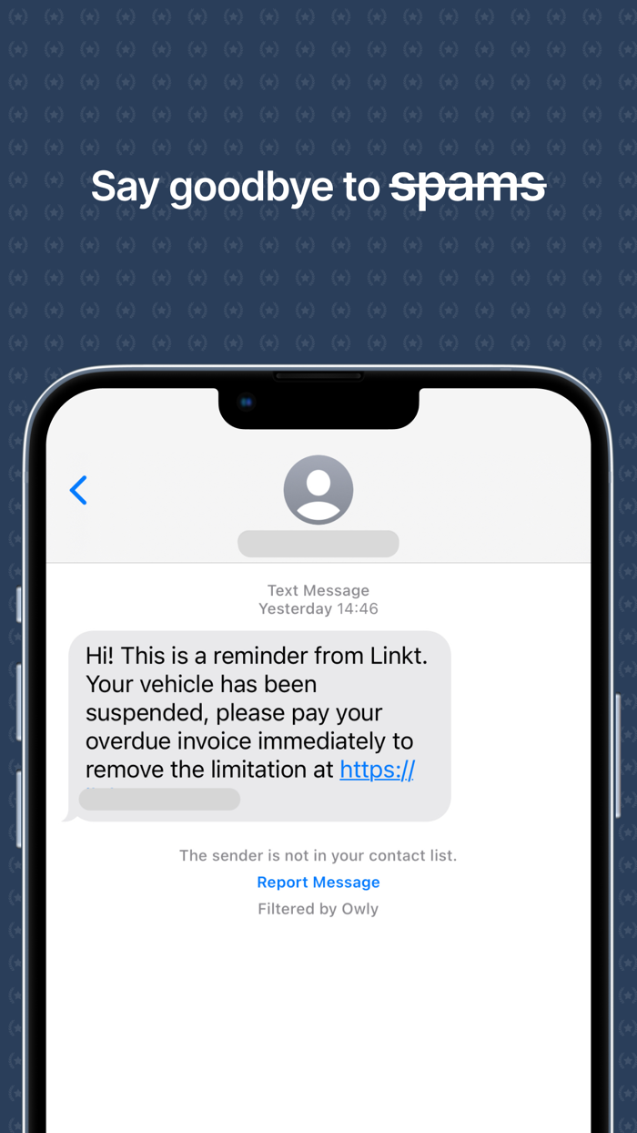 Owly - SMS Spam Blocker