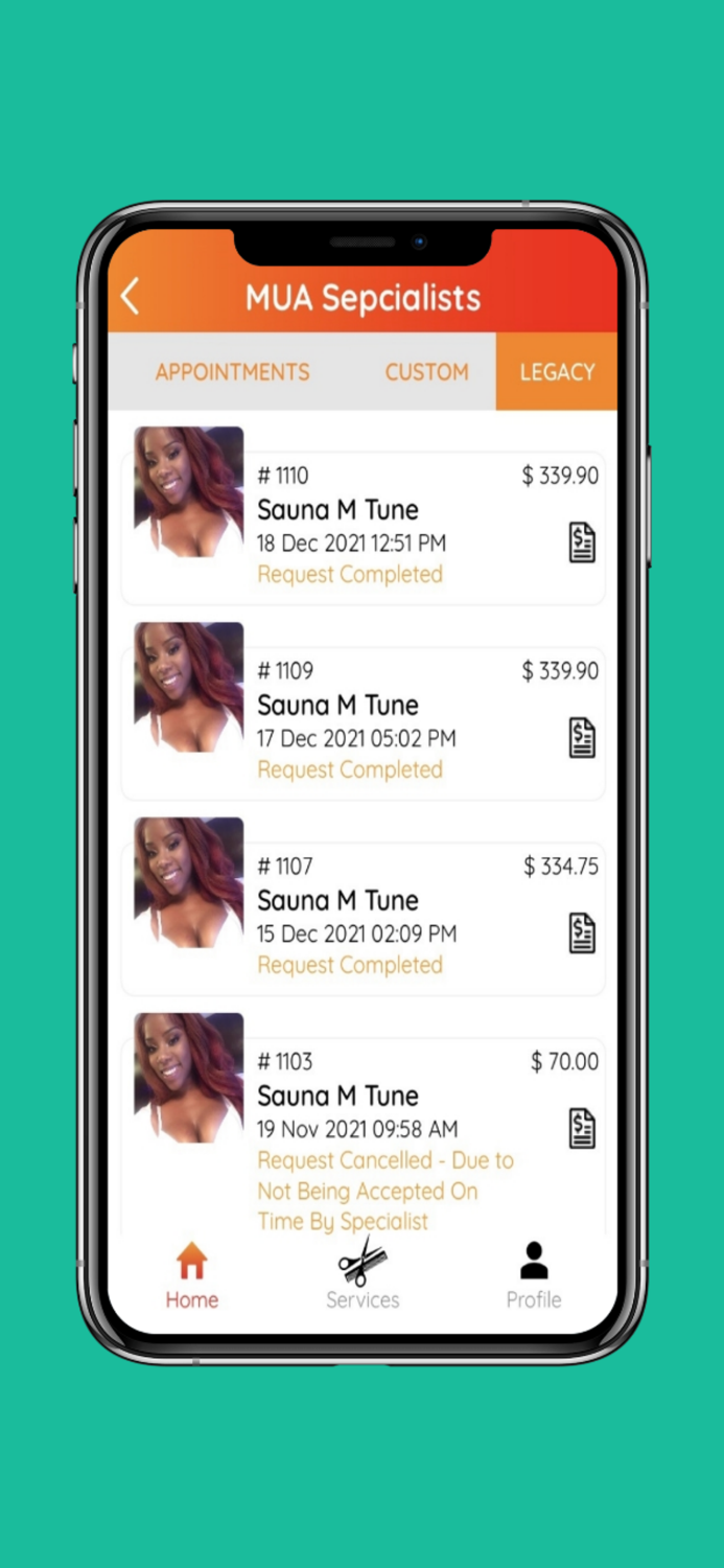 MakeupUponArrival Specialist