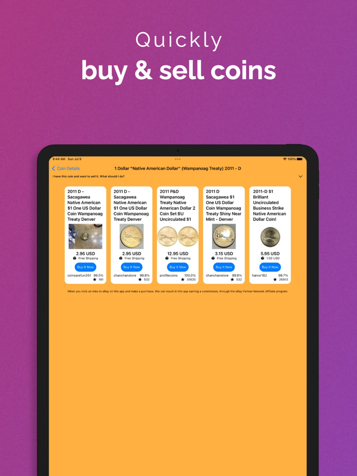 LuckyScan Coin Identifier