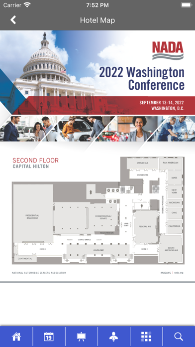 NADA Washington Conference Screenshot