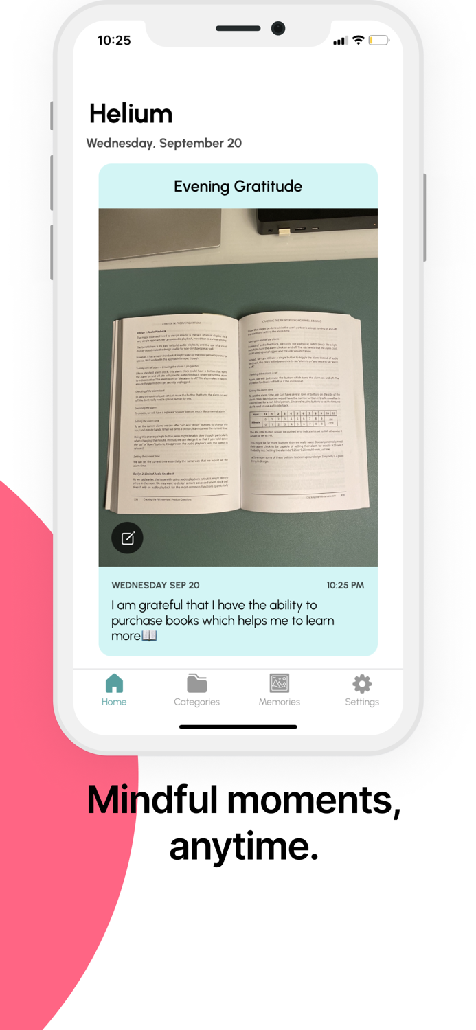 Helium - Daily Gratitude