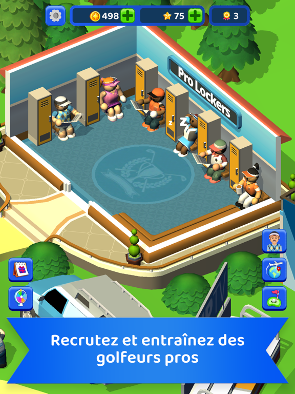 Screenshot #5 pour Idle Golf Club Manager Tycoon