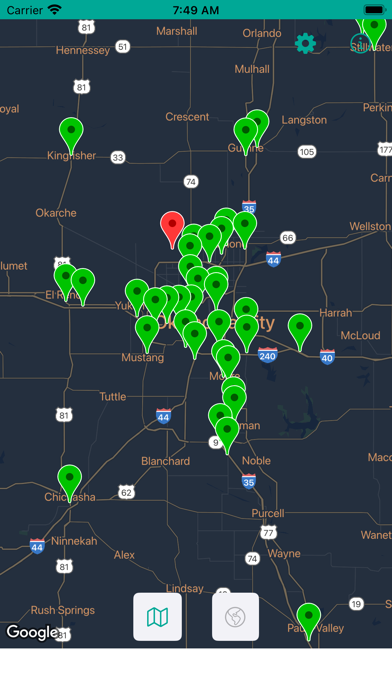 CNG Stations USA Screenshot 1 - AppWisp.com CNG Stations USA Screenshot 1 - AppWisp.com