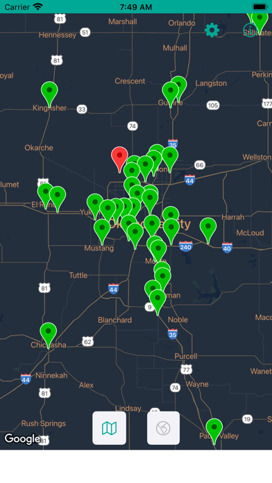 CNG Stations USA Screenshot