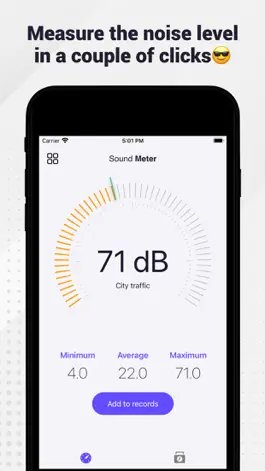 Game screenshot Sound Meter: dB measurement apk