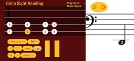 Game screenshot Cello Sight Reading hack