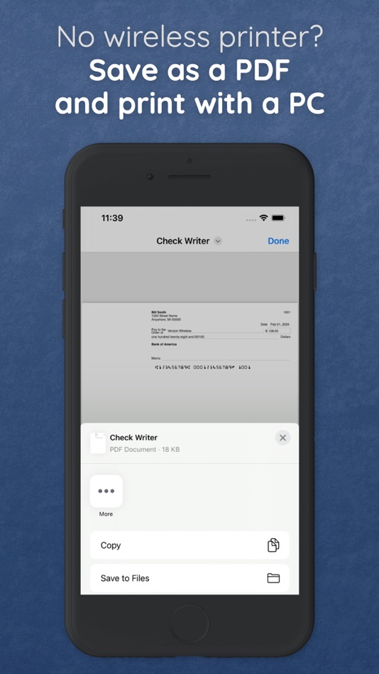 #5. Check Writer: Print Checks (iOS) 由: DigitalDashSoft LLC