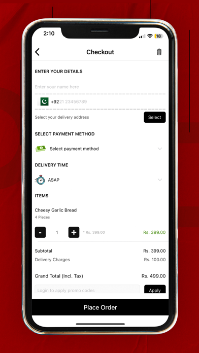 Yumist Restaurants Screenshot