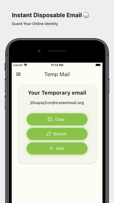 TempMail : Temporary Emailのおすすめ画像1