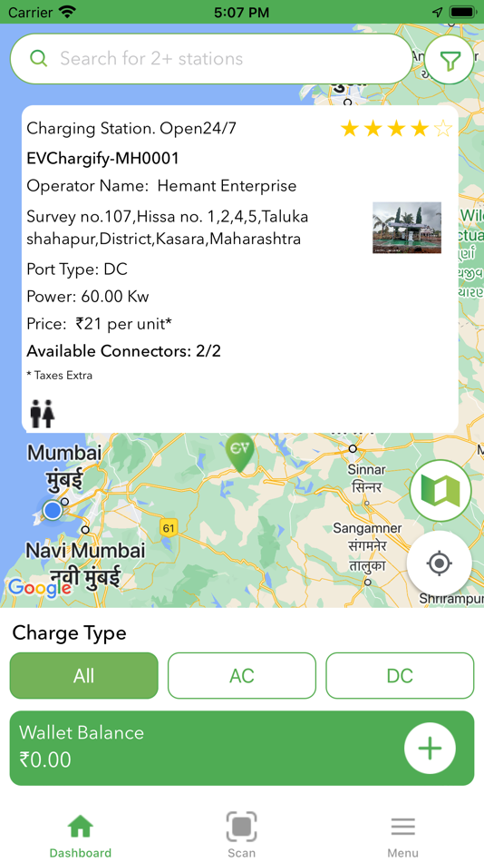 #5. EV-Chargify (iOS) 由: ACMEECS INFRA PRIVATE LIMITED