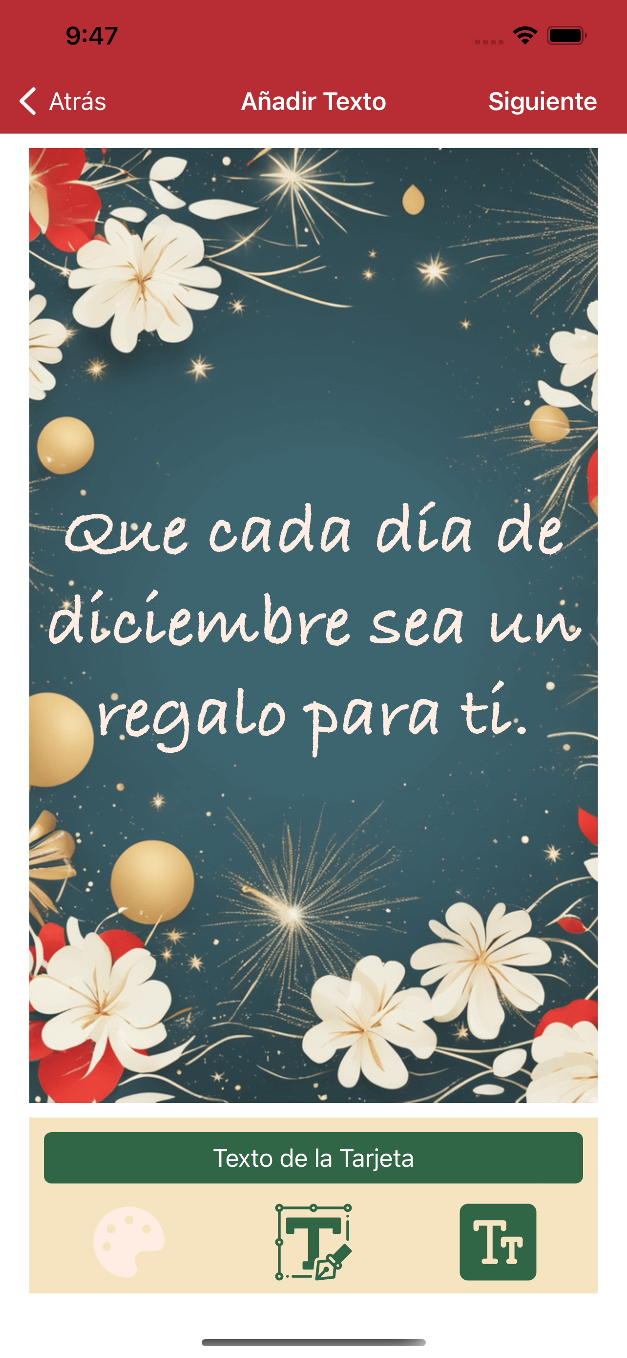 Tarjetas de Feliz Navidad