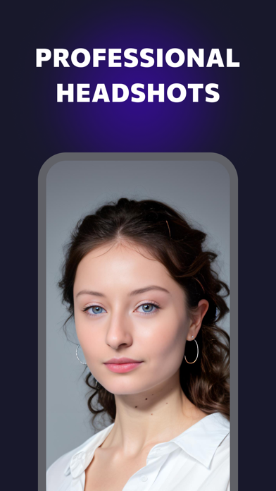 AI professional headshots Dyvo Screenshot
