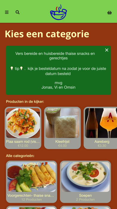 Aroy Thaise Snacks Screenshot