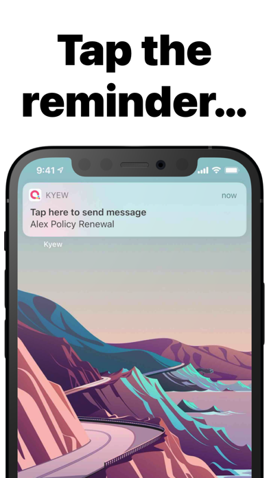 Kyew - Schedule Text Messages Screenshot