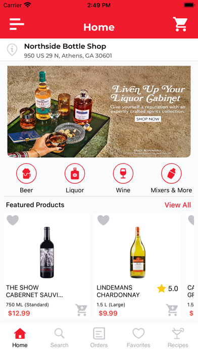 Northside Bottle Shop Screenshot