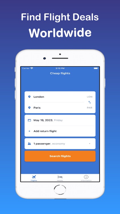 Cheap Flights App : TripBalaji
