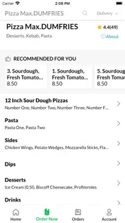 pizza max dumfries iphone screenshot 4