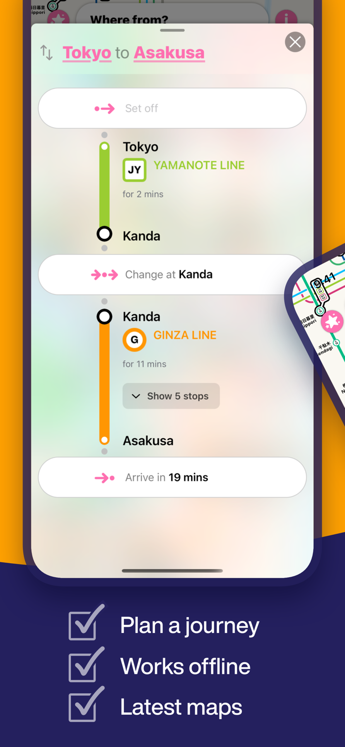 Tokyo Metro Subway Map